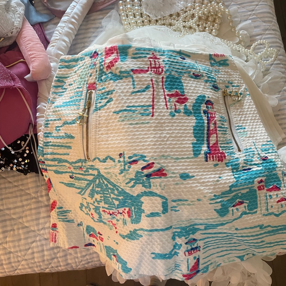 lily pulitzer skirt!